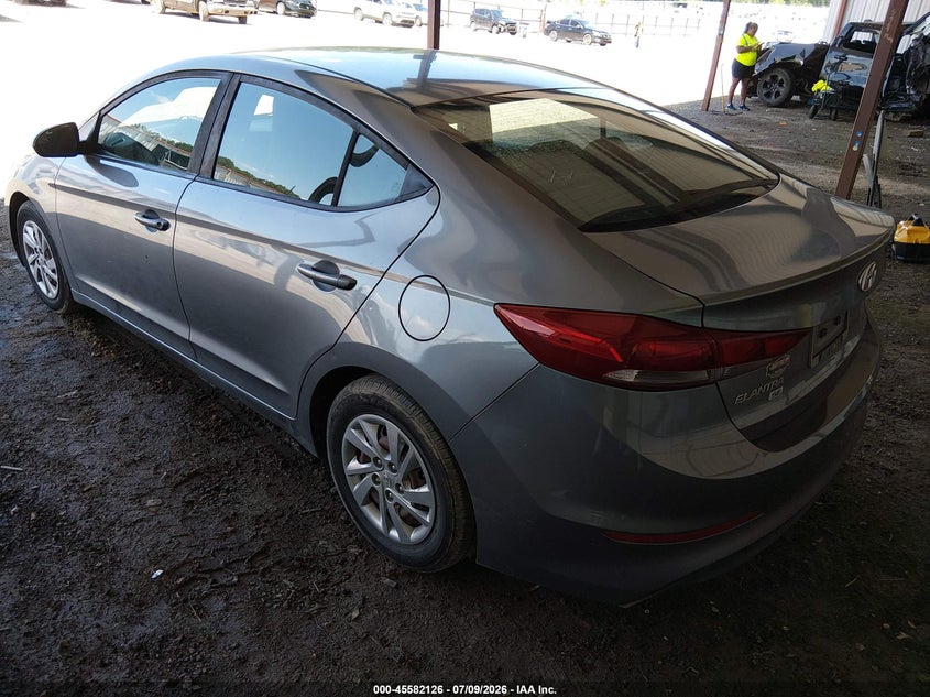 2018 Hyundai Elantra VIN KMHD74LF1JU596391 IAAI salvage auction — NORMAL WEAR, Clear (Louisiana), sold $1,300 on 2026-07-29 (photo 3)