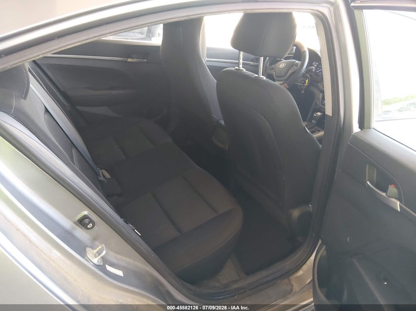 2018 Hyundai Elantra VIN KMHD74LF1JU596391 IAAI salvage auction — NORMAL WEAR, Clear (Louisiana), sold $1,300 on 2026-07-29 (photo 8)