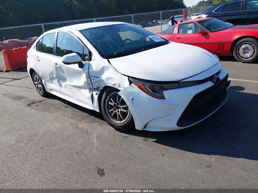 2020 Toyota Corolla VIN JTDEBRBE0LJ028487 IAAI salvage auction — SIDE, Salvage (North Carolina), sold $4,450 on 2026-07-26 (photo 1)