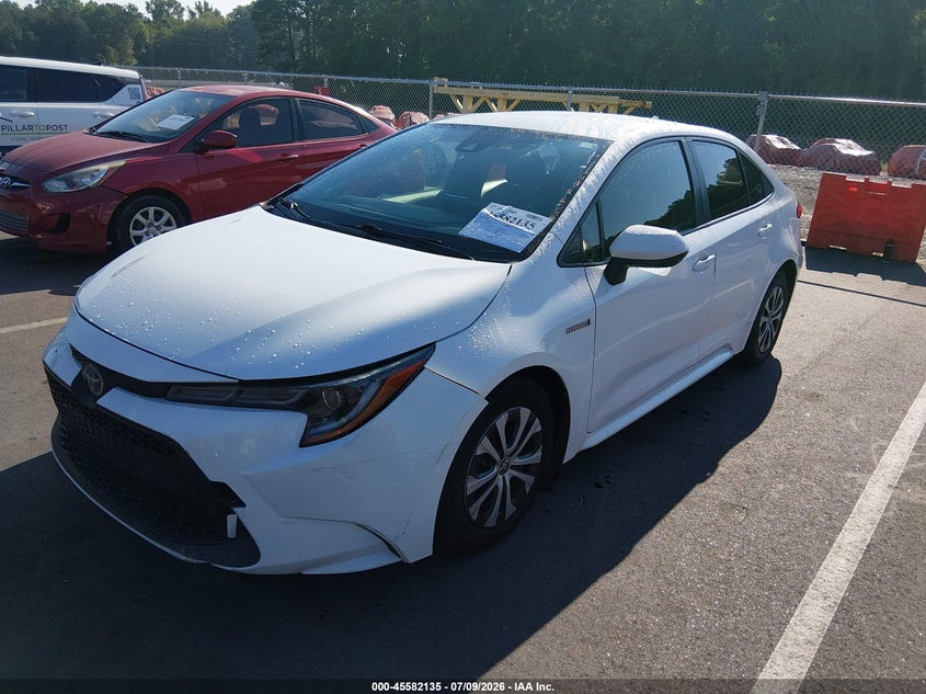 2020 Toyota Corolla VIN JTDEBRBE0LJ028487 IAAI salvage auction — SIDE, Salvage (North Carolina), sold $4,450 on 2026-07-26 (photo 2)