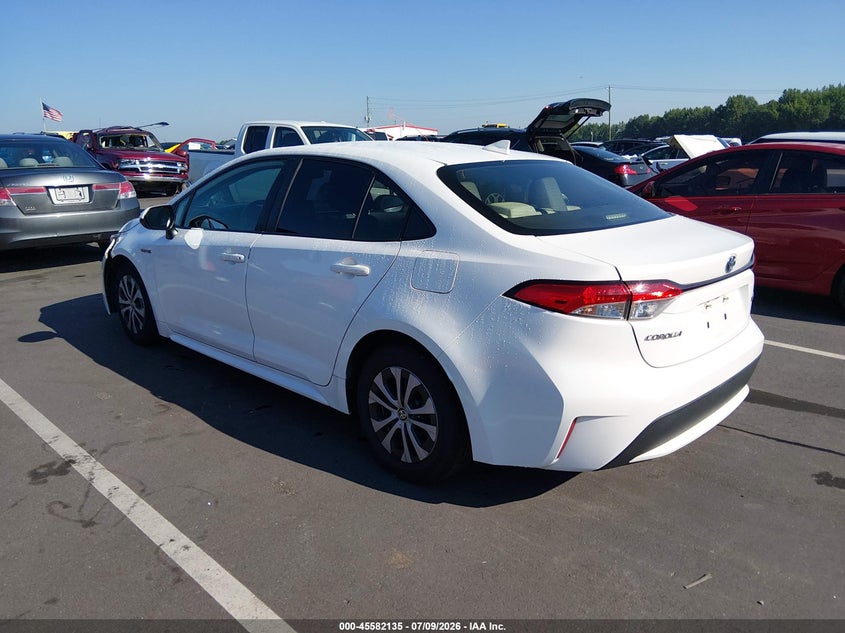 2020 Toyota Corolla VIN JTDEBRBE0LJ028487 IAAI salvage auction — SIDE, Salvage (North Carolina), sold $4,450 on 2026-07-26 (photo 3)