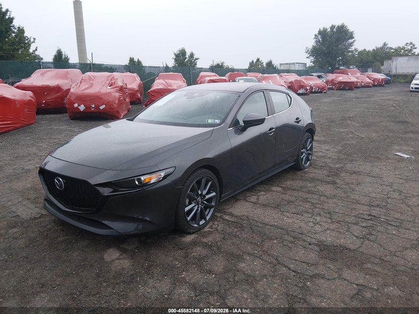 2021 Mazda 3 VIN JM1BPBKL0M1314044 IAAI salvage auction — REAR END, Salvage Title, sold $3,650 on 2026-07-19 (photo 2)