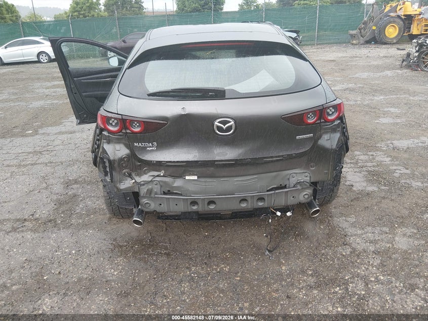 2021 Mazda 3 VIN JM1BPBKL0M1314044 IAAI salvage auction — REAR END, Salvage Title, sold $3,650 on 2026-07-19 (photo 6)