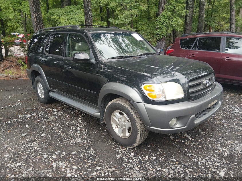 2003 Toyota Sequoia VIN 5TDZT34A53S143580 IAAI salvage auction — NORMAL WEAR, Clear (Virginia), sold $1,650 on 2026-07-14 (photo 1)