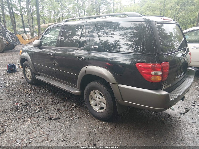 2003 Toyota Sequoia VIN 5TDZT34A53S143580 IAAI salvage auction — NORMAL WEAR, Clear (Virginia), sold $1,650 on 2026-07-14 (photo 3)