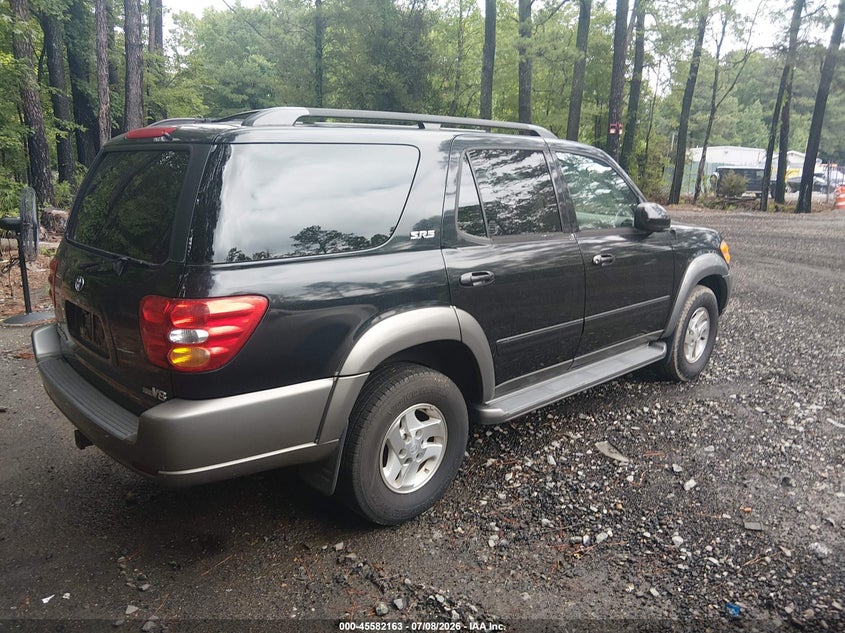 2003 Toyota Sequoia VIN 5TDZT34A53S143580 IAAI salvage auction — NORMAL WEAR, Clear (Virginia), sold $1,650 on 2026-07-14 (photo 4)