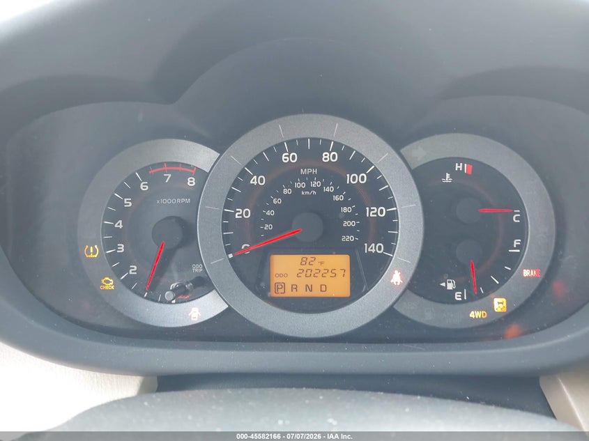 2010 Toyota Rav4 VIN JTMBF4DV9AD036381 IAAI salvage auction — NORMAL WEAR, Clear (Pennsylvania), sold $2,250 on 2026-07-15 (photo 7)