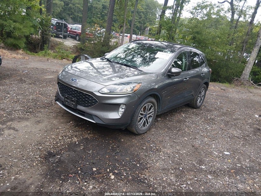 2021 Ford Escape VIN 1FMCU0H65MUB20803 IAAI salvage auction — REAR END, Salvage Title, sold $3,750 on 2026-07-31 (photo 2)