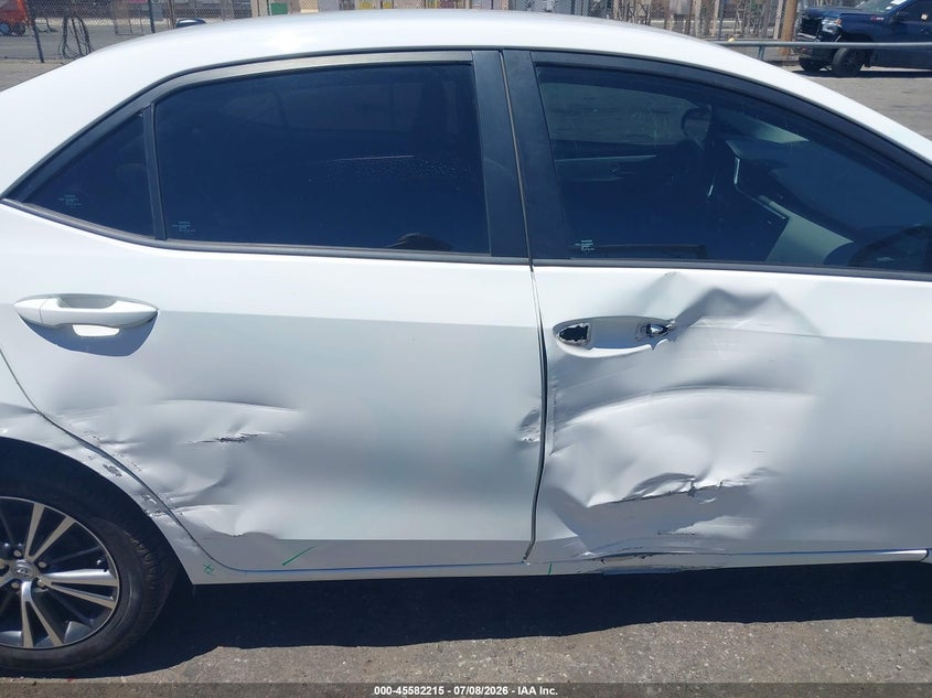2017 Toyota Corolla VIN 5YFBURHE0HP633438 IAAI salvage auction — RIGHT SIDE, Salvage Title, sold $3,850 on 2026-07-28 (photo 6)