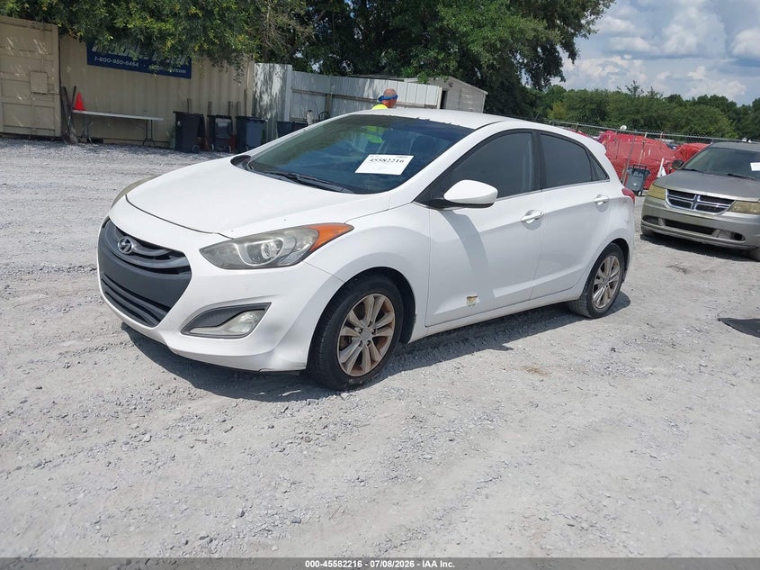 2014 Hyundai Elantra VIN KMHD35LH4EU165391 IAAI salvage auction — NORMAL WEAR, Clear (Florida), sold $600 on 2026-07-30 (photo 2)