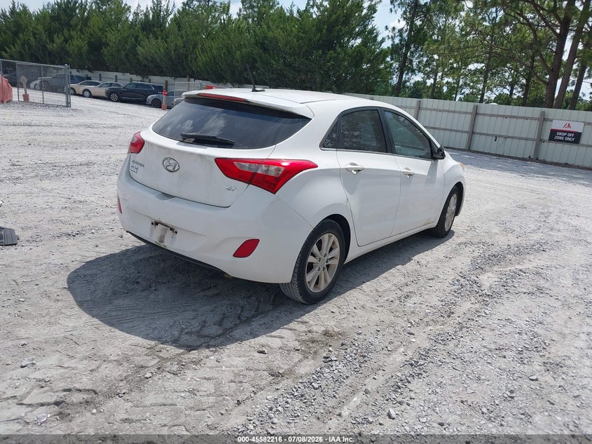 2014 Hyundai Elantra VIN KMHD35LH4EU165391 IAAI salvage auction — NORMAL WEAR, Clear (Florida), sold $600 on 2026-07-30 (photo 4)