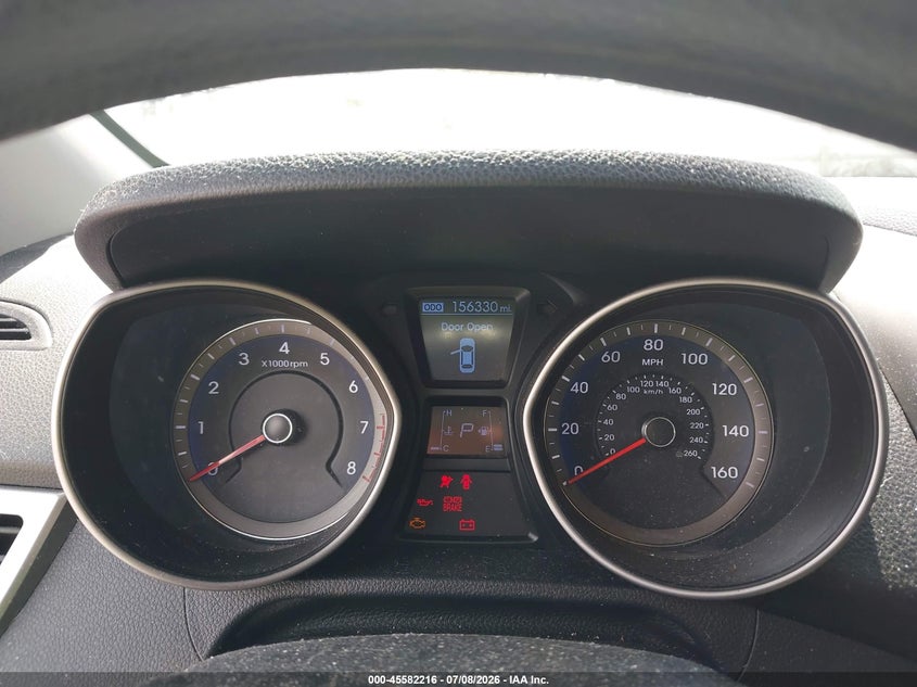 2014 Hyundai Elantra VIN KMHD35LH4EU165391 IAAI salvage auction — NORMAL WEAR, Clear (Florida), sold $600 on 2026-07-30 (photo 7)