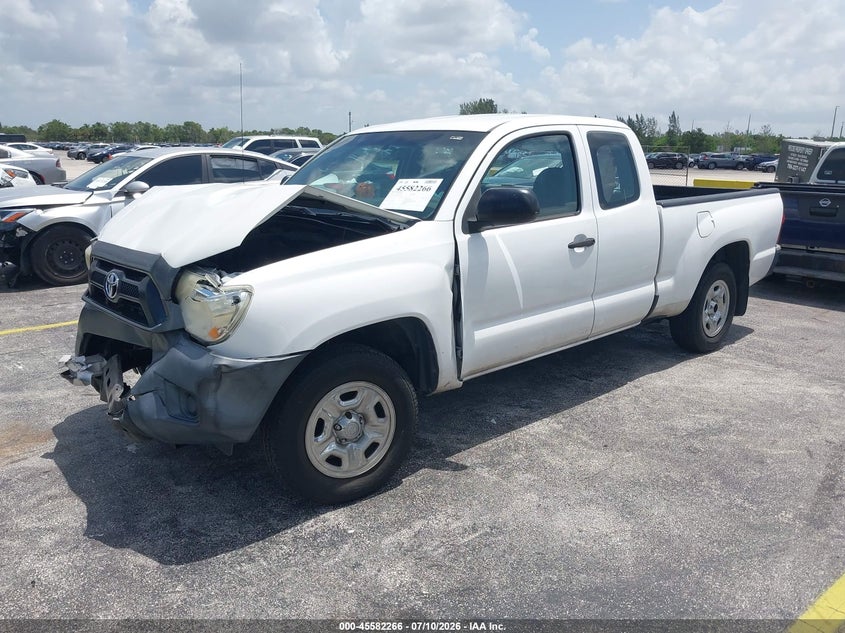 2015 Toyota Tacoma VIN 5TFTX4CN8FX055187 IAAI salvage auction — FRONT END, Rebuildable (Florida), sold $25 on 2026-07-30 (photo 2)