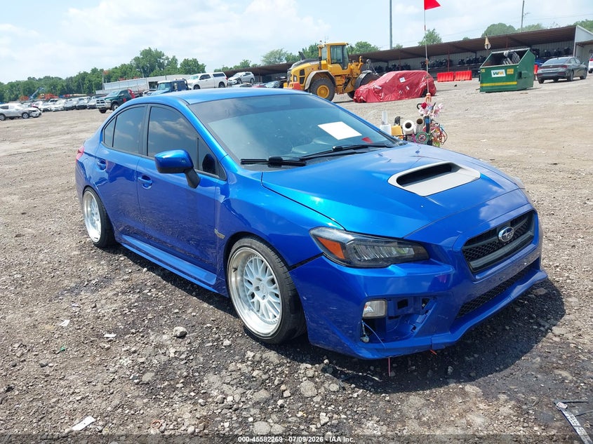 2017 Subaru Wrx VIN JF1VA1B66H9803273 IAAI salvage auction — ENGINE DAMAGE, Salvage Title, sold $325 on 2026-07-29 (photo 1)