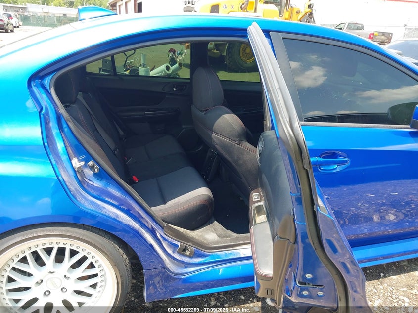 2017 Subaru Wrx VIN JF1VA1B66H9803273 IAAI salvage auction — ENGINE DAMAGE, Salvage Title, sold $325 on 2026-07-29 (photo 8)