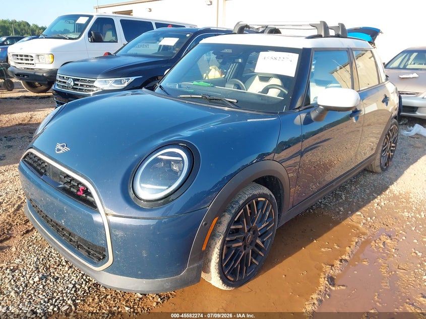 2025 Mini Hard top VIN WMW53GD09S2W51390 IAAI salvage auction — REAR END, Salvage (North Carolina), sold $6,900 on 2026-07-27 (photo 2)