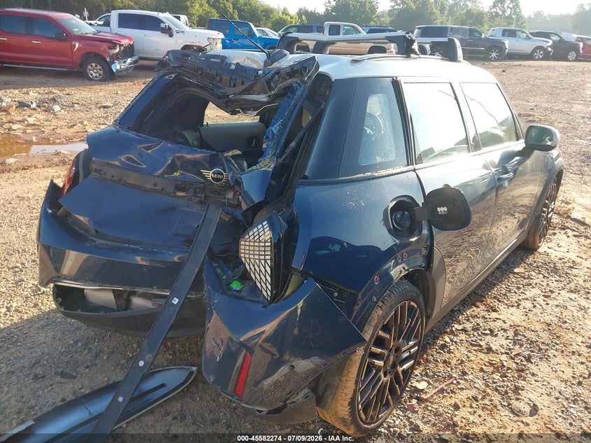 2025 Mini Hard top VIN WMW53GD09S2W51390 IAAI salvage auction — REAR END, Salvage (North Carolina), sold $6,900 on 2026-07-27 (photo 4)
