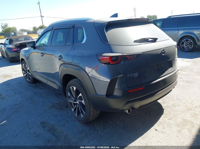 2025 Mazda Cx-50 VIN 7MMVAAEW1SN116402 IAAI salvage auction — RIGHT FRONT, Salvage Title, sold $12,500 on 2026-08-27 (photo 3)