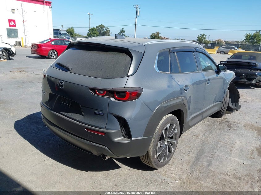 2025 Mazda Cx-50 VIN 7MMVAAEW1SN116402 IAAI salvage auction — RIGHT FRONT, Salvage Title, sold $12,500 on 2026-08-27 (photo 4)