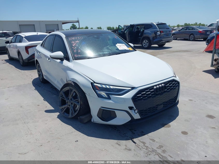 2024 Audi A3 VIN WAUAUDGY2RA043657 — IAAI salvage auction photo