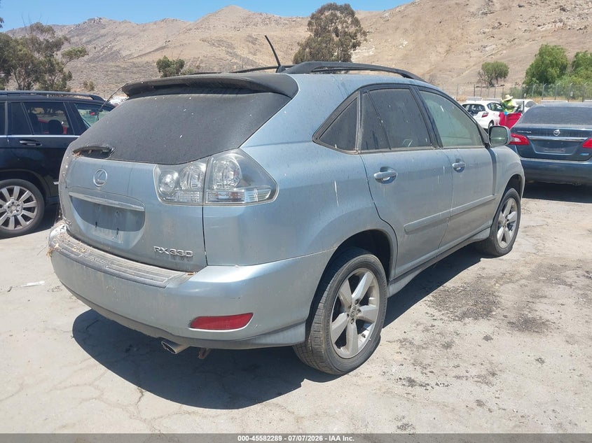 2004 Lexus Rx 330 VIN JTJHA31U840073641 IAAI salvage auction — NORMAL WEAR, Clear - Dealer Only (California), sold $975 on 2026-07-16 (photo 4)