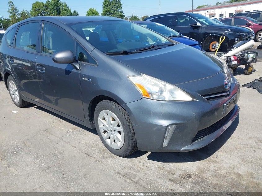 2013 Toyota Prius v VIN JTDZN3EU7D3188185 IAAI salvage auction — NORMAL WEAR, Clear (South Carolina), sold $1,575 on 2026-07-27 (photo 1)