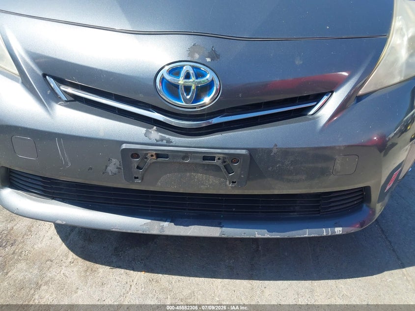 2013 Toyota Prius v VIN JTDZN3EU7D3188185 IAAI salvage auction — NORMAL WEAR, Clear (South Carolina), sold $1,575 on 2026-07-27 (photo 6)
