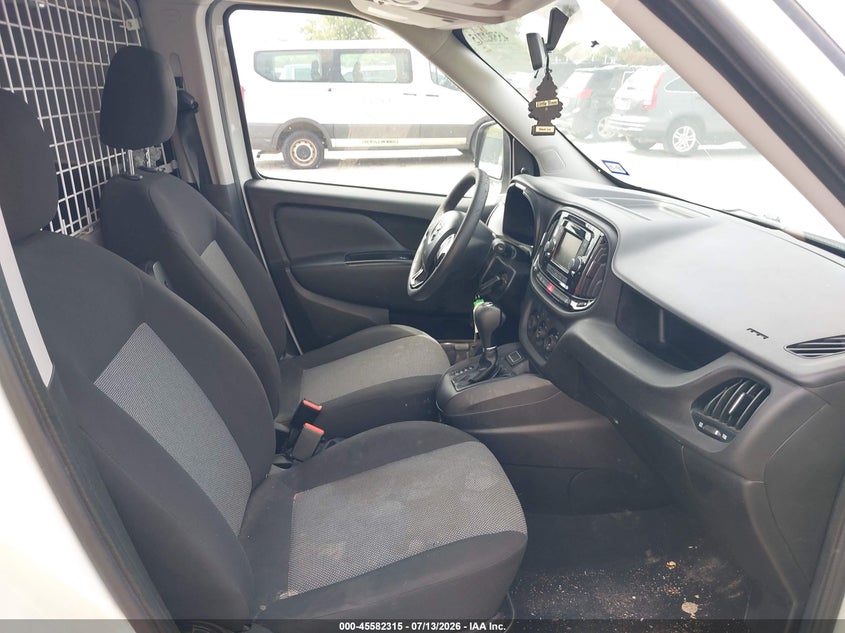 2019 Ram Promaster city VIN ZFBHRFAB1K6N90739 IAAI salvage auction — FRONT END, Enterprise Vehicles Clear Only (Texas), sold $4,450 on 2026-07-20 (photo 5)