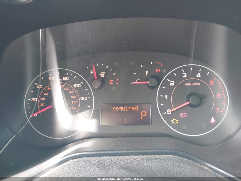 2019 Ram Promaster city VIN ZFBHRFAB1K6N90739 IAAI salvage auction — FRONT END, Enterprise Vehicles Clear Only (Texas), sold $4,450 on 2026-07-20 (photo 7)