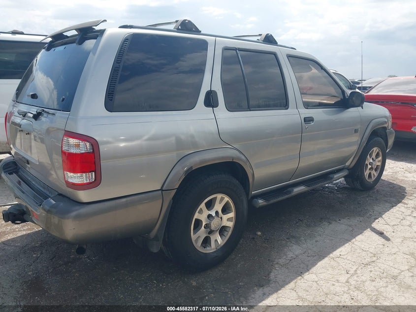 1999 Nissan Pathfinder VIN JN8AR07SXXW364519 IAAI salvage auction — NORMAL WEAR, Original (Texas), sold $25 on 2026-07-29 (photo 4)