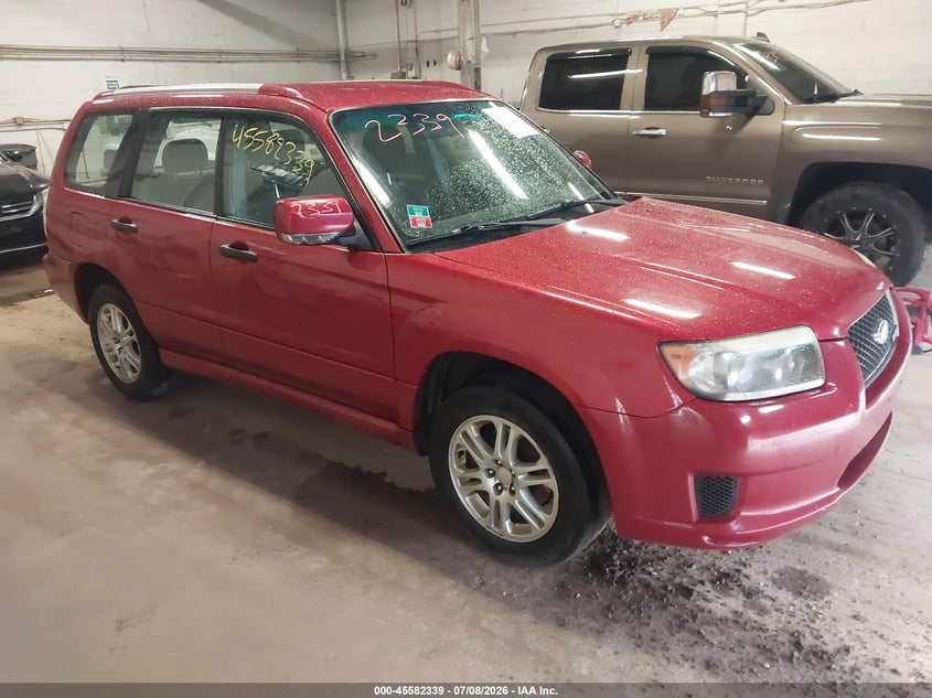 2008 Subaru Forester VIN JF1SG666X8H726194 IAAI salvage auction — NORMAL WEAR, Clear (Wisconsin), sold $300 on 2026-07-29 (photo 1)