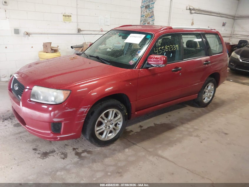 2008 Subaru Forester VIN JF1SG666X8H726194 IAAI salvage auction — NORMAL WEAR, Clear (Wisconsin), sold $300 on 2026-07-29 (photo 2)