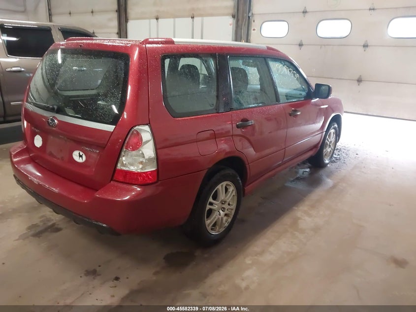 2008 Subaru Forester VIN JF1SG666X8H726194 IAAI salvage auction — NORMAL WEAR, Clear (Wisconsin), sold $300 on 2026-07-29 (photo 4)