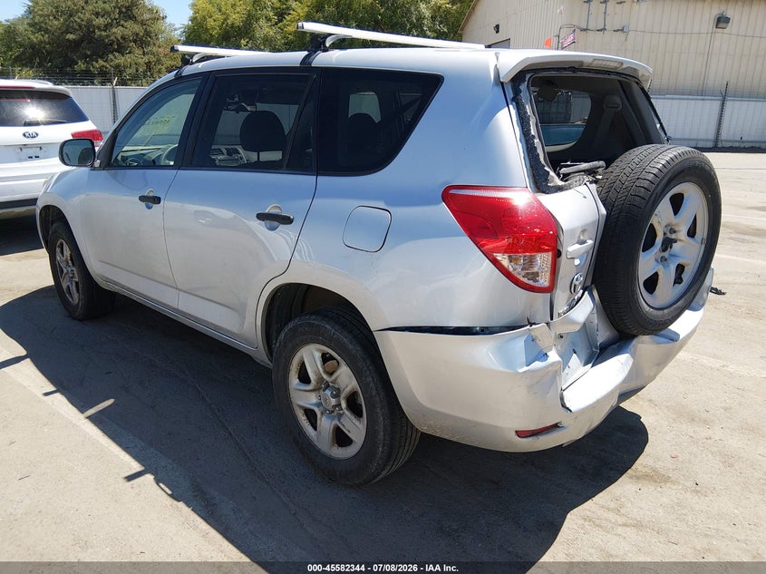 2008 Toyota Rav4 VIN JTMZK35V685018878 IAAI salvage auction — REAR END, Salvage (California), sold $650 on 2026-07-28 (photo 3)