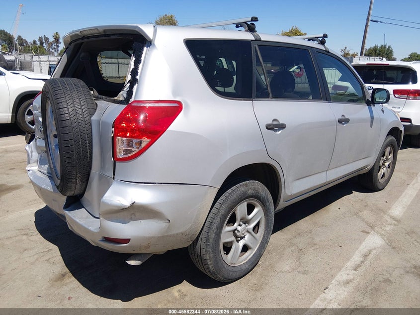 2008 Toyota Rav4 VIN JTMZK35V685018878 IAAI salvage auction — REAR END, Salvage (California), sold $650 on 2026-07-28 (photo 4)