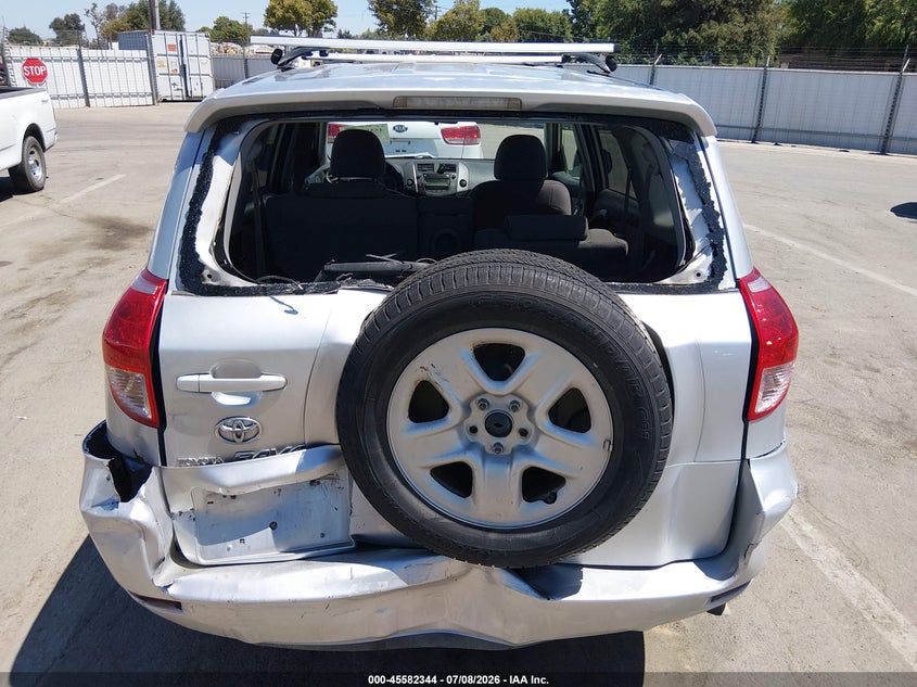 2008 Toyota Rav4 VIN JTMZK35V685018878 IAAI salvage auction — REAR END, Salvage (California), sold $650 on 2026-07-28 (photo 6)