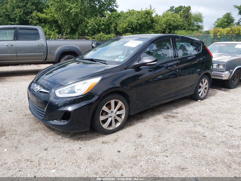 2014 Hyundai Accent VIN KMHCU5AE6EU155768 IAAI salvage auction — NORMAL WEAR, Clear-Dealer Only (Maryland), sold $425 on 2026-07-20 (photo 2)