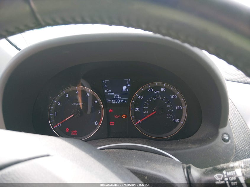 2014 Hyundai Accent VIN KMHCU5AE6EU155768 IAAI salvage auction — NORMAL WEAR, Clear-Dealer Only (Maryland), sold $425 on 2026-07-20 (photo 7)