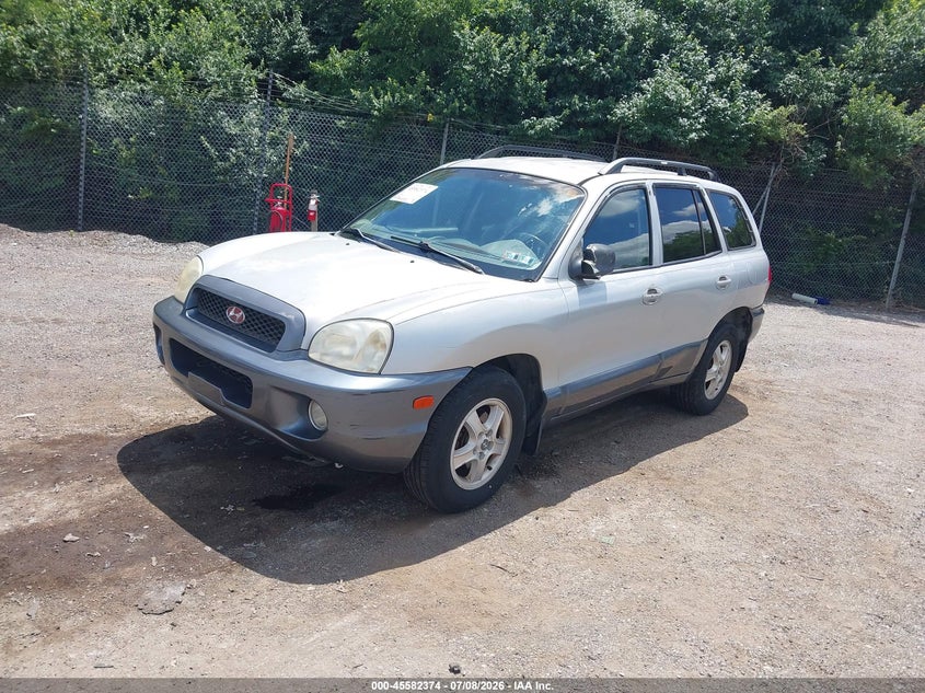 2004 Hyundai Santa fe VIN KM8SC13D64U705206 IAAI salvage auction — LEFT SIDE, Salvage (Pennsylvania), sold $425 on 2026-07-24 (photo 2)