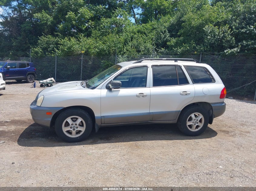 2004 Hyundai Santa fe VIN KM8SC13D64U705206 IAAI salvage auction — LEFT SIDE, Salvage (Pennsylvania), sold $425 on 2026-07-24 (photo 6)