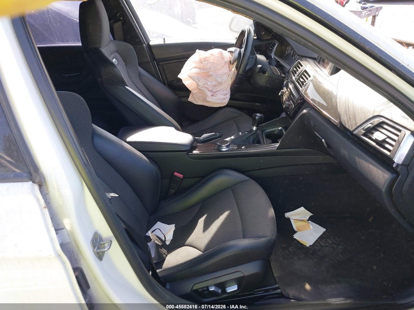 2017 BMW M3 VIN WBS8M9C38H5G85554 IAAI salvage auction — FRONT END, Salvage Certificate (California), sold $625 on 2026-07-22 (photo 5)
