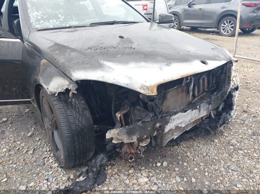 2011 Mercedes-benz C class VIN WDDGF8BBXBR146789 IAAI salvage auction — EXTERIOR BURN, Junk Bill Of Sale Mv2459 (Wisconsin), sold $200 on 2026-08-06 (photo 6)