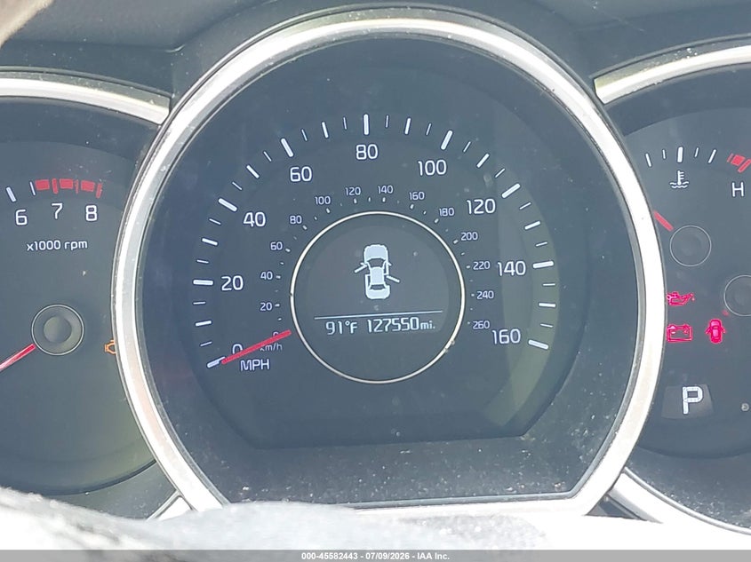 2015 Kia Optima VIN 5XXGM4A78FG478681 IAAI salvage auction — NORMAL WEAR, Clear (Tennessee), sold $1,150 on 2026-07-16 (photo 7)