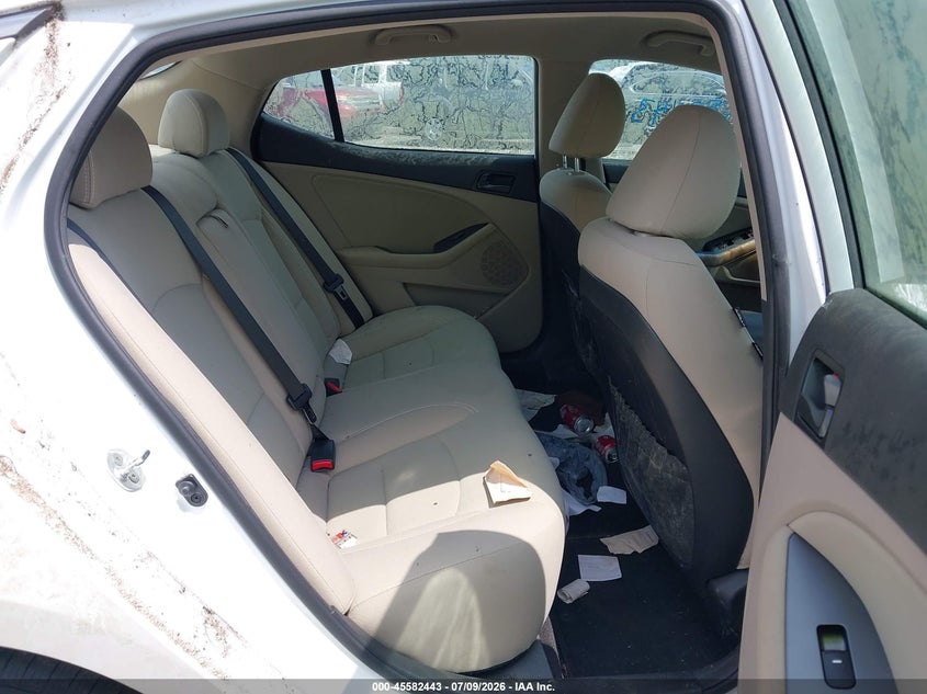 2015 Kia Optima VIN 5XXGM4A78FG478681 IAAI salvage auction — NORMAL WEAR, Clear (Tennessee), sold $1,150 on 2026-07-16 (photo 8)