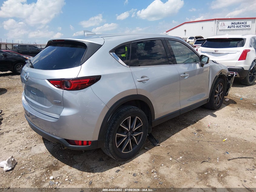2018 Mazda Cx-5 VIN JM3KFADM5J0377796 IAAI salvage auction — FRONT END, Clear (Arkansas), sold $4,500 on 2026-08-02 (photo 4)