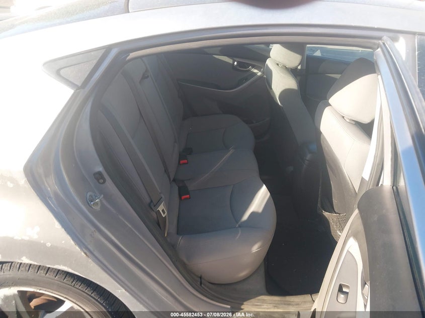 2013 Hyundai Elantra VIN KMHDH4AE6DU948859 IAAI salvage auction — NORMAL WEAR, Rebuilt/Restored (Utah), sold $350 on 2026-07-30 (photo 8)