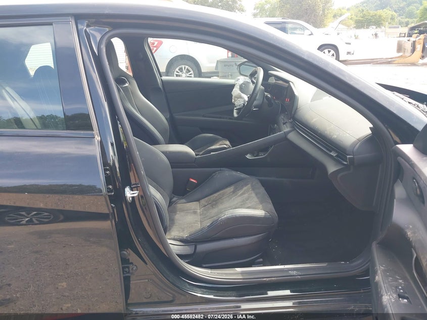 2025 Hyundai Elantra n VIN KMHLW4DKXSU035425 IAAI salvage auction — FRONT END, Salvage Title, sold $7,000 on 2026-08-24 (photo 5)