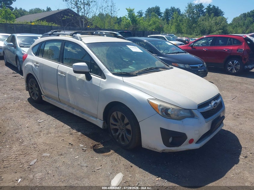 2013 Subaru Impreza VIN JF1GPAL65D2816217 IAAI salvage auction — NORMAL WEAR, Clear (Massachusetts), sold $425 on 2026-07-24 (photo 1)