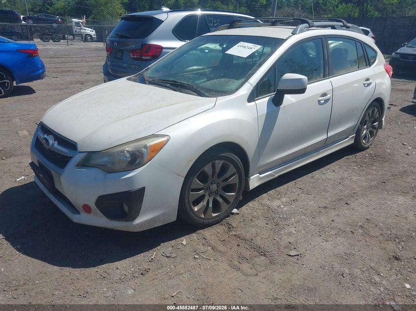 2013 Subaru Impreza VIN JF1GPAL65D2816217 IAAI salvage auction — NORMAL WEAR, Clear (Massachusetts), sold $425 on 2026-07-24 (photo 2)
