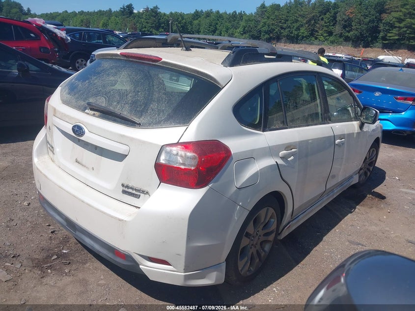 2013 Subaru Impreza VIN JF1GPAL65D2816217 IAAI salvage auction — NORMAL WEAR, Clear (Massachusetts), sold $425 on 2026-07-24 (photo 4)